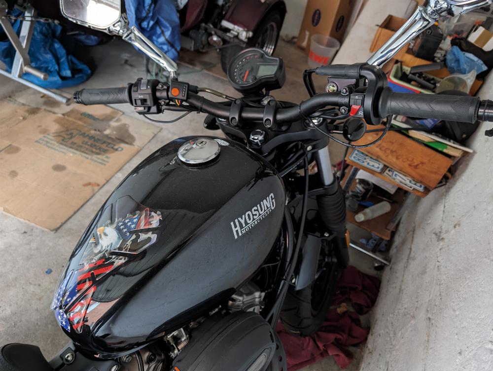 Motorrad verkaufen Hyosung GV 125S Ankauf